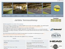 Tablet Screenshot of jarfallatennis.se